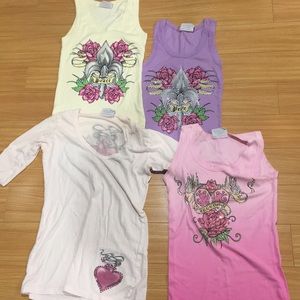Assorted Juicy Couture / Ankh Royalty Tops